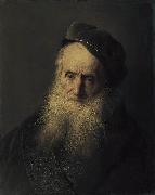 Jan lievens Study of an Old Man oil painting artist